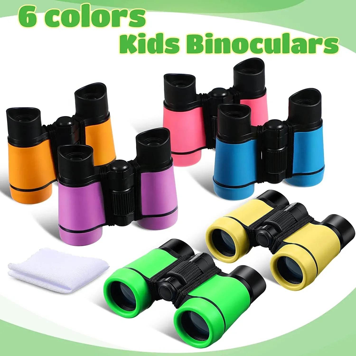 Educational Binocular Telescope Set Folding 4x For Kids - ToylandEU