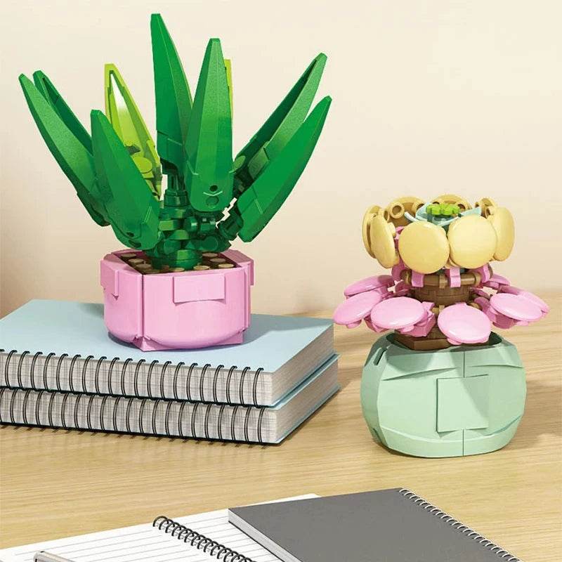 Educational Blocks Lego Compatible Floral Bonsai Kit Kids - ToylandEU