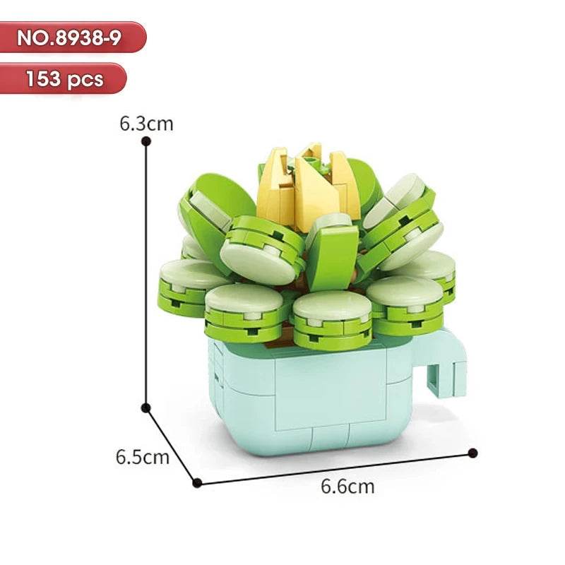 Educational Blocks Lego Compatible Floral Bonsai Kit Kids - ToylandEU