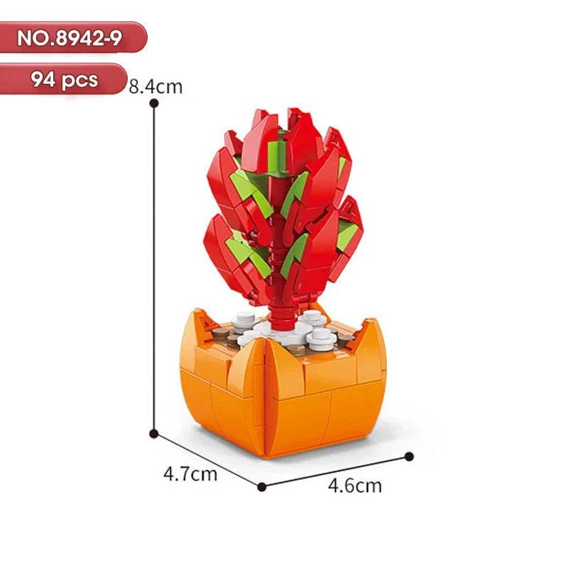 Educational Blocks Lego Compatible Floral Bonsai Kit Kids - ToylandEU