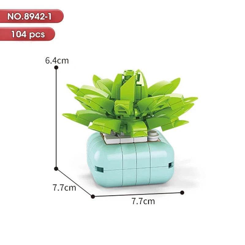 Educational Blocks Lego Compatible Floral Bonsai Kit Kids - ToylandEU