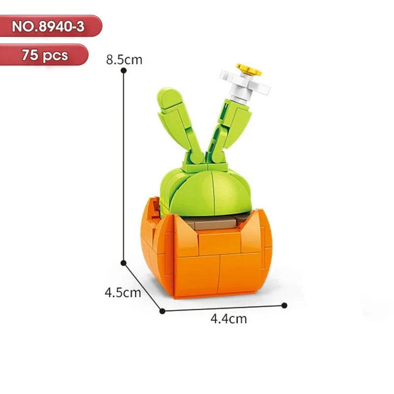 Educational Blocks Lego Compatible Floral Bonsai Kit Kids - ToylandEU