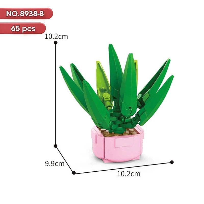 Educational Blocks Lego Compatible Floral Bonsai Kit Kids - ToylandEU