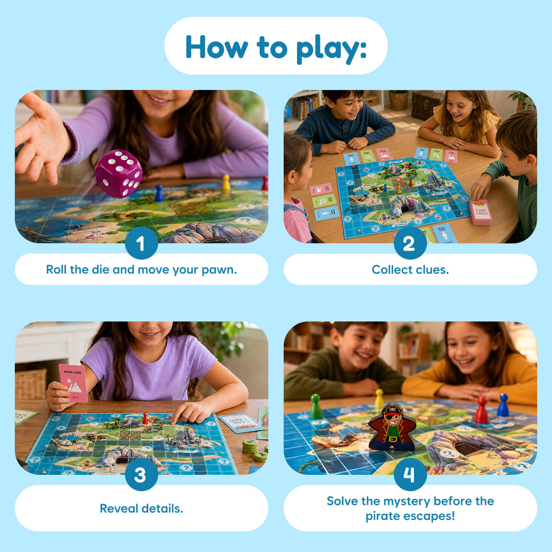 Educational Board Game | Ages 6-8 | Toylandeu™