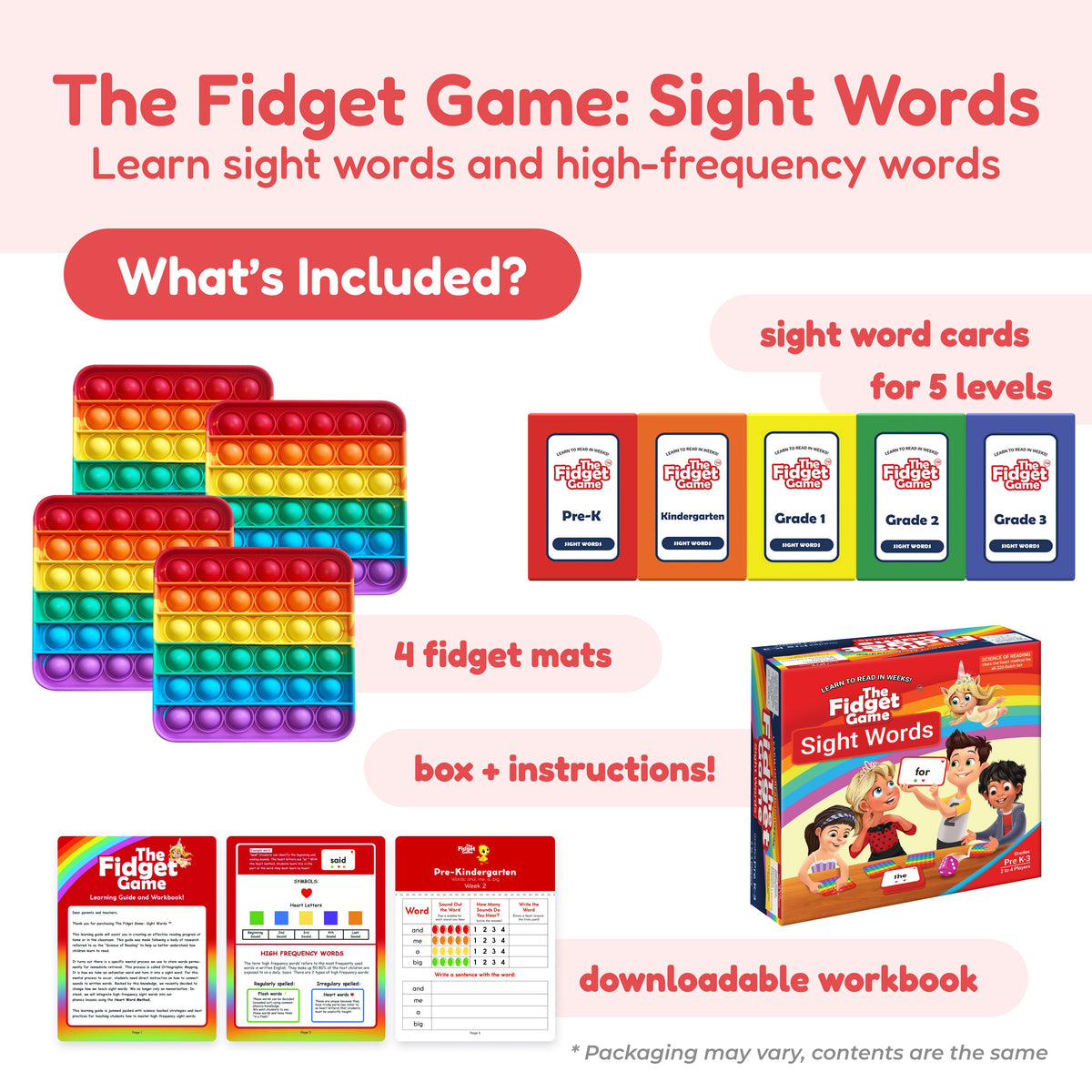 Educational Board Game | Progressive Reading | Toylandeu™