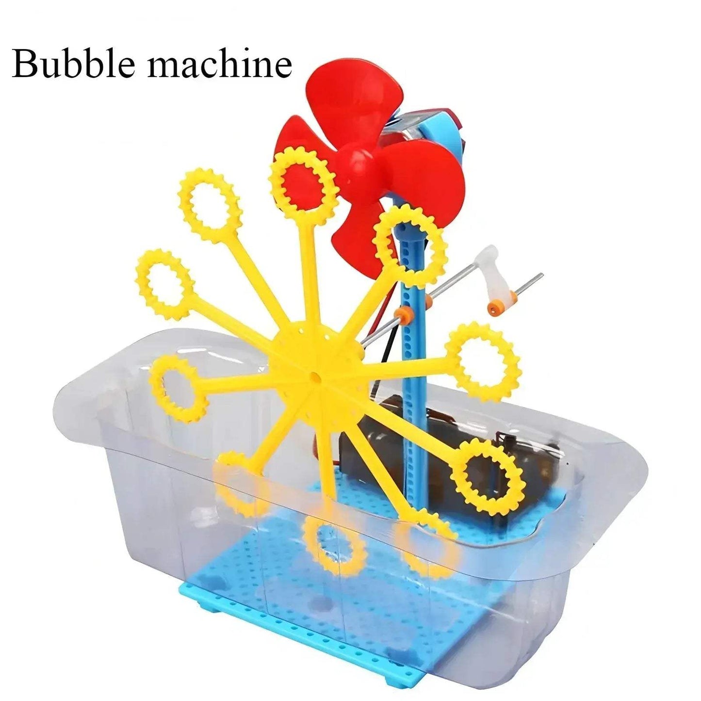 Educational Bubble Machine Toy For Kids DIY Assembly Kit - ToylandEU