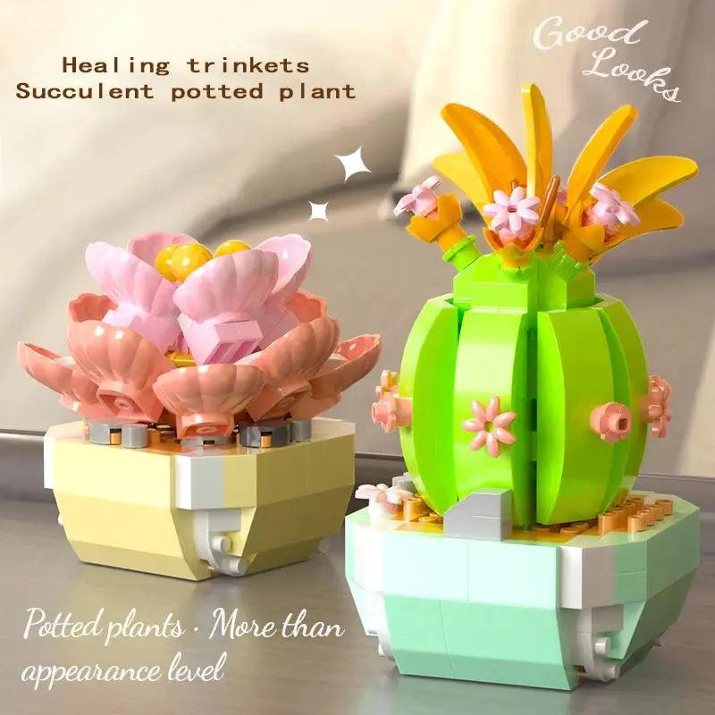  Educational Building Block Flower Garden Puzzle Stem -  ToylandEU™