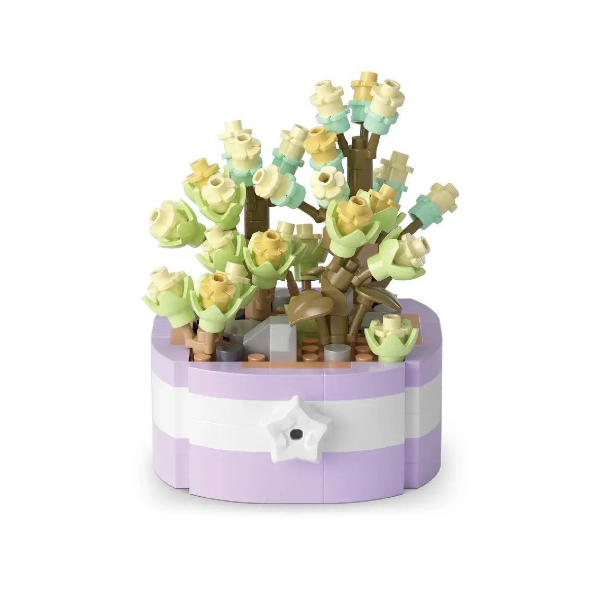  Educational Building Block Flower Garden Puzzle Stem -  ToylandEU™