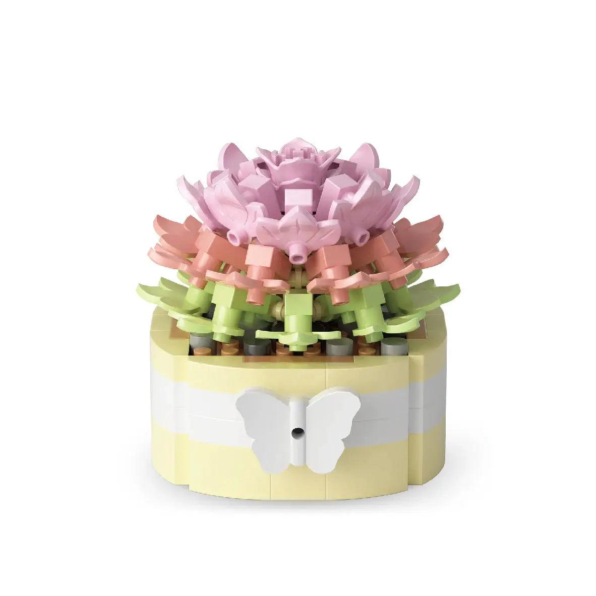  Educational Building Block Flower Garden Puzzle Stem -  ToylandEU™
