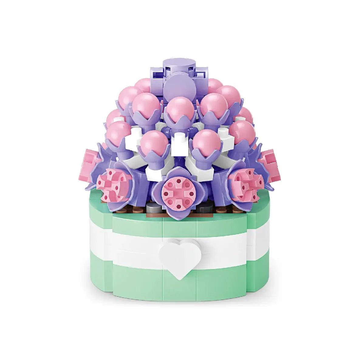  Educational Building Block Flower Garden Puzzle Stem -  ToylandEU™