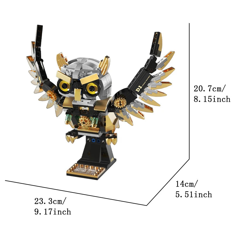 Educational Building Blocks Biomimetic Mechanical Biology DaVinci Animal Model For Kids - ToylandEU