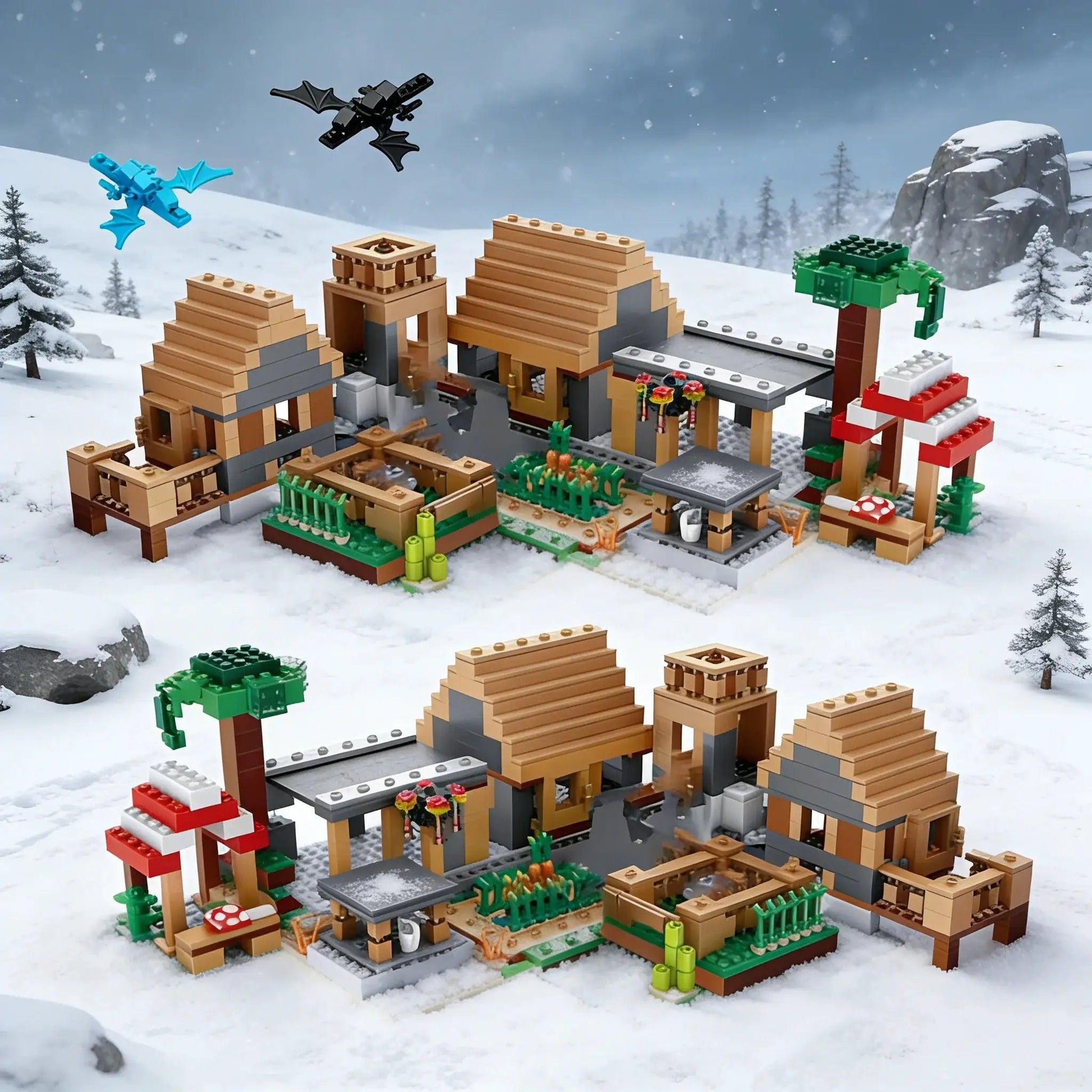  Educational Building Blocks Farm Village Set For Kids -  ToylandEU™