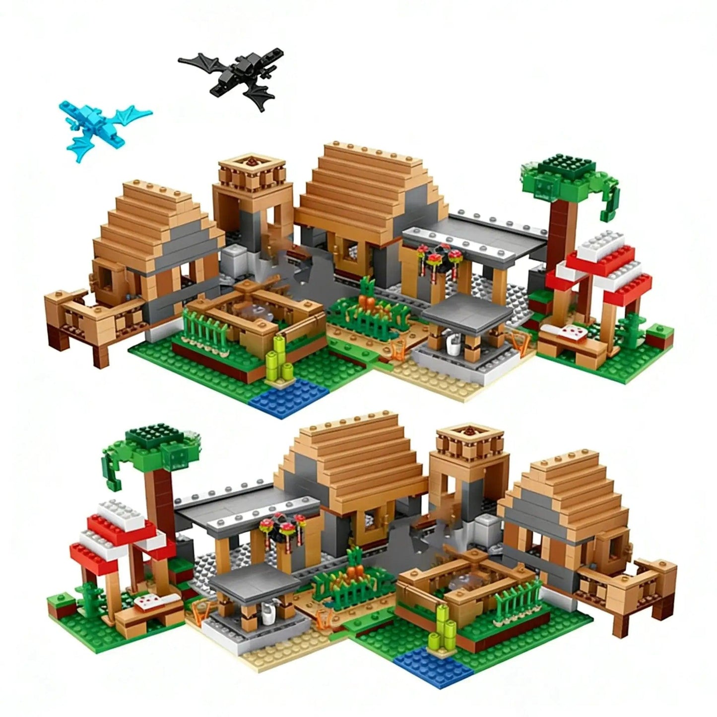  Educational Building Blocks Farm Village Set For Kids -  ToylandEU™