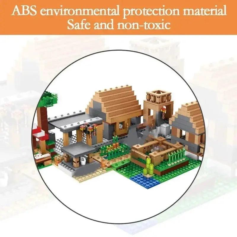  Educational Building Blocks Farm Village Set For Kids -  ToylandEU™