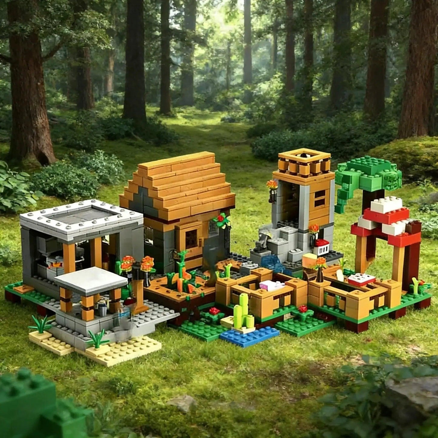  Educational Building Blocks Farm Village Set For Kids -  ToylandEU™