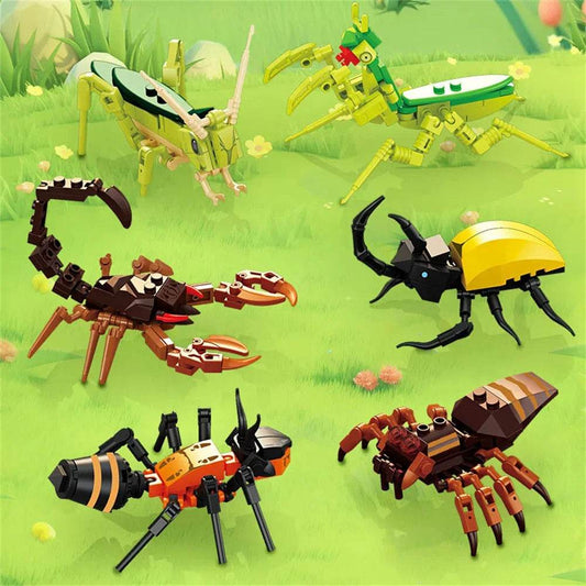 Educational Building Blocks Insect Models Set for Kids - ToylandEU