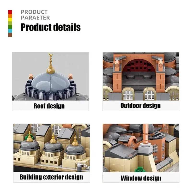  Educational Building Blocks Kit Lego Compatible Sophia -  ToylandEU™