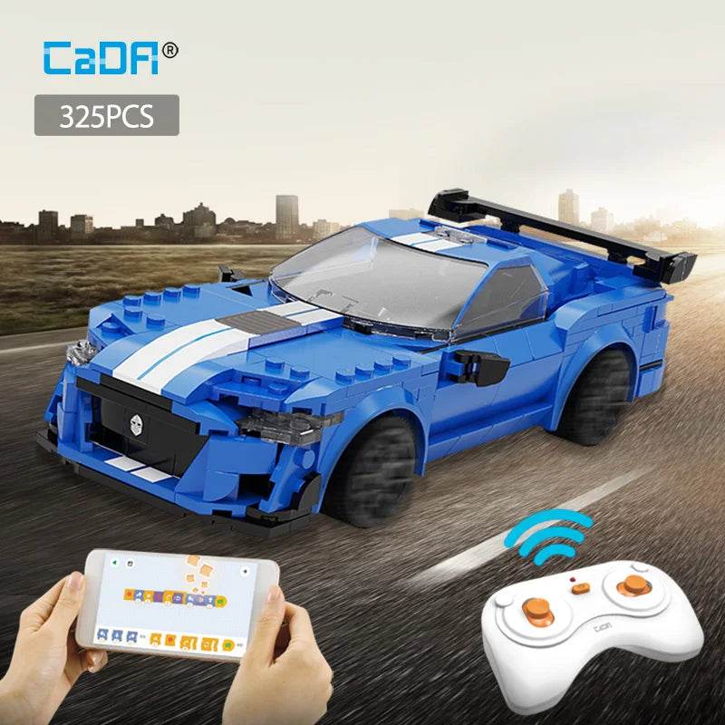 Educational Building Blocks RC Racing Car With App For Kids - ToylandEU