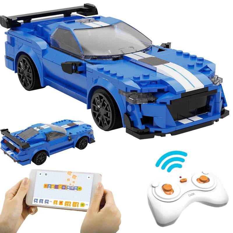 Educational Building Blocks RC Racing Car With App For Kids - ToylandEU