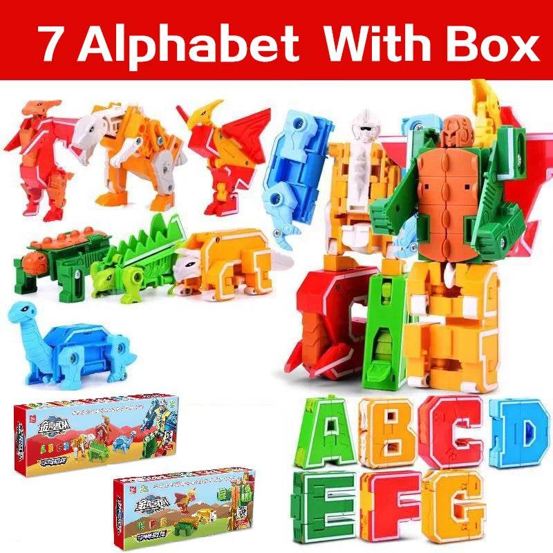 Educational Building Blocks Transforming Robot Car For Kids - ToylandEU