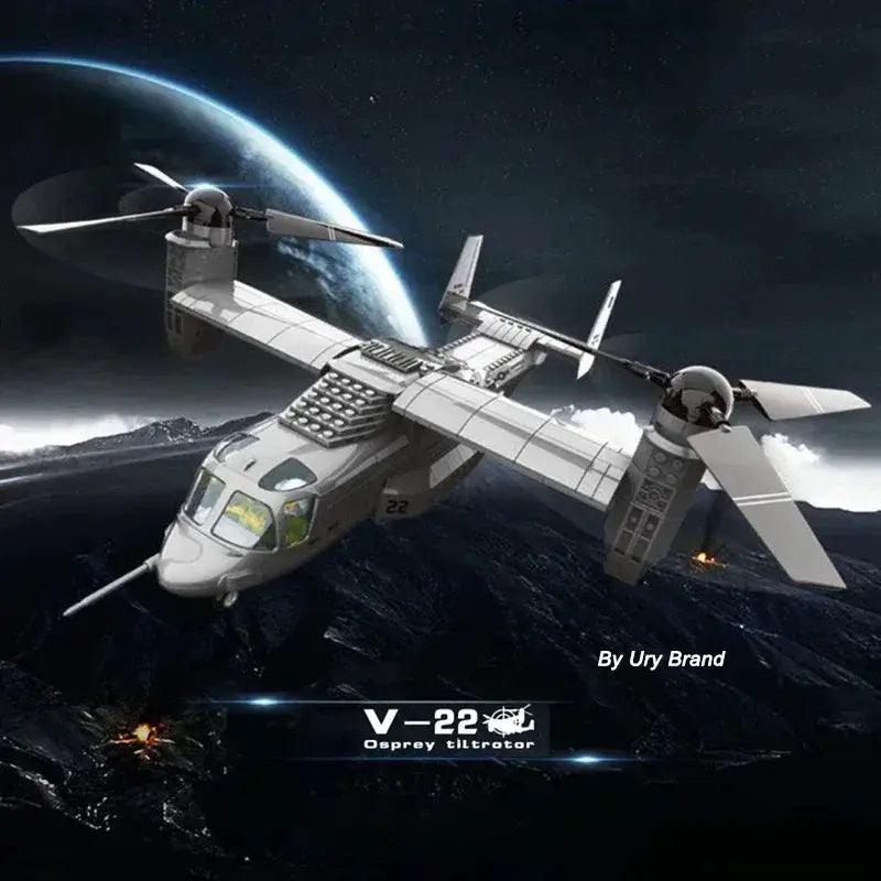  Educational Building Blocks V22 Aircraft Toyland EU -  ToylandEU™