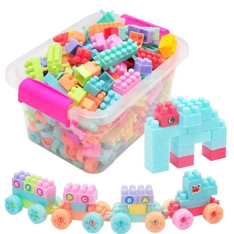 Educational Building Blocks for Kids Safe Creative Play - ToylandEU