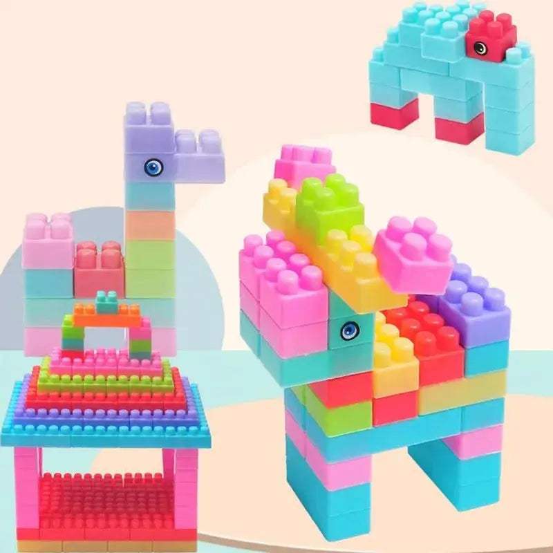 Educational Building Blocks for Kids Safe Creative Play - ToylandEU