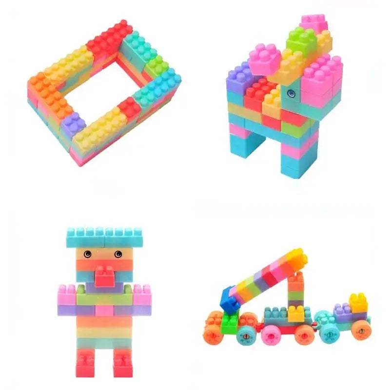 Educational Building Blocks for Kids Safe Creative Play - ToylandEU