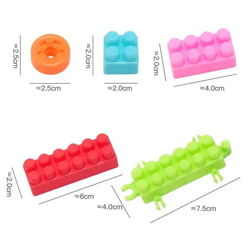 Educational Building Blocks for Kids Safe Creative Play - ToylandEU