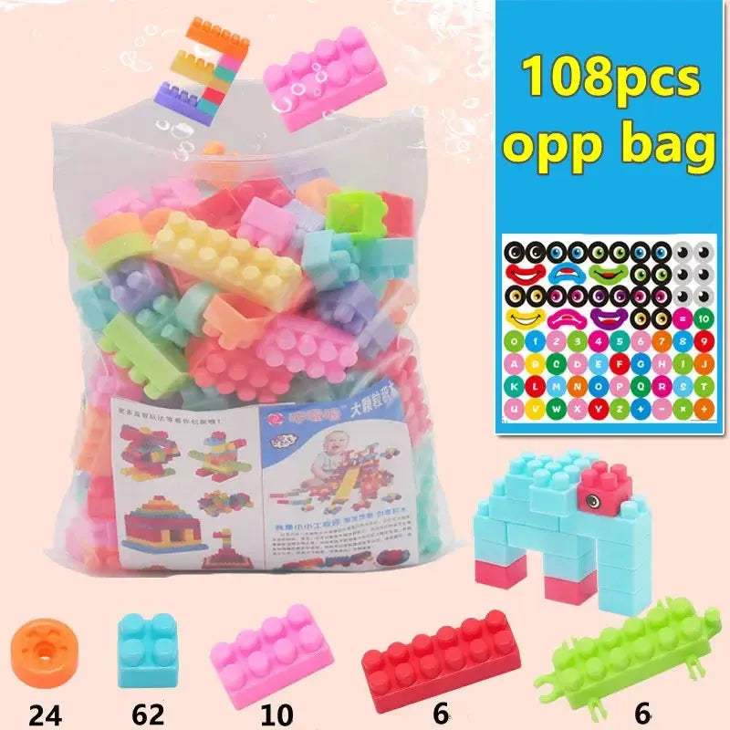 Educational Building Blocks for Kids Safe Creative Play - ToylandEU
