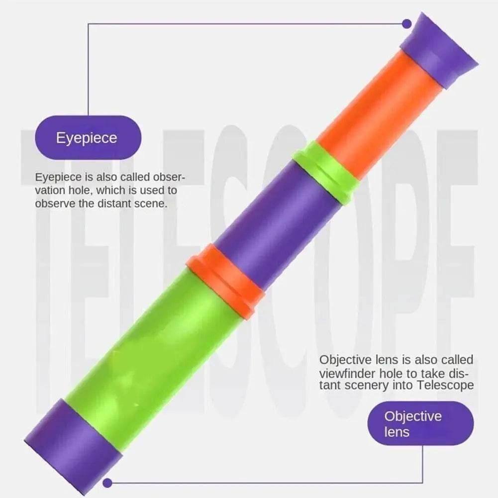 Educational Carrot Telescope 8x 3D Printed Gift For Kids - ToylandEU