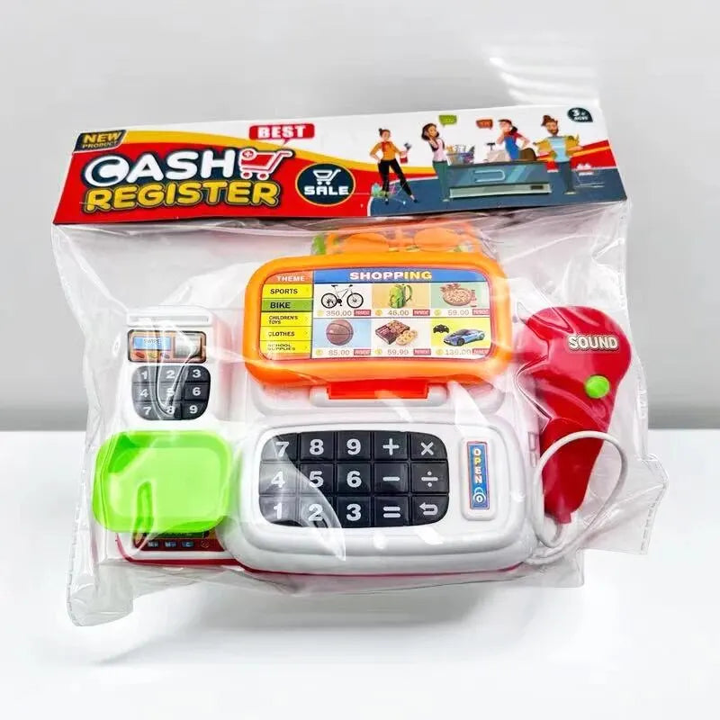 Educational Cartoon Cash Register Toy With Electric Lighting And Realistic Sound For Kids 6 To 12 - ToylandEU