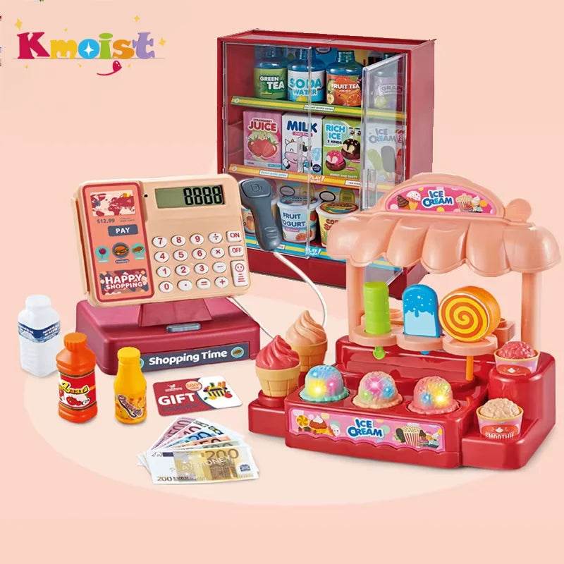 Educational Cash Register Toy Electric Multifunctional With Scanner Puzzle For Kids Ages 3 And Up - ToylandEU