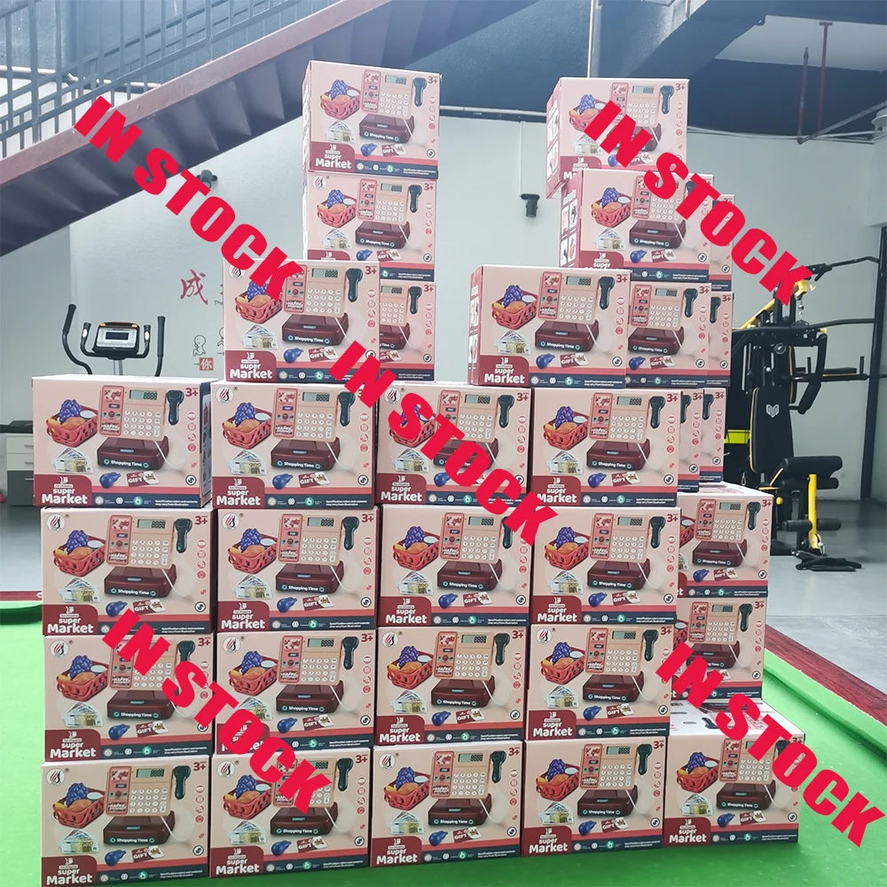 Educational Cash Register Toy Multicolor ABS Safe Plastic Role Play For Kids Ages 3 To 6 - ToylandEU