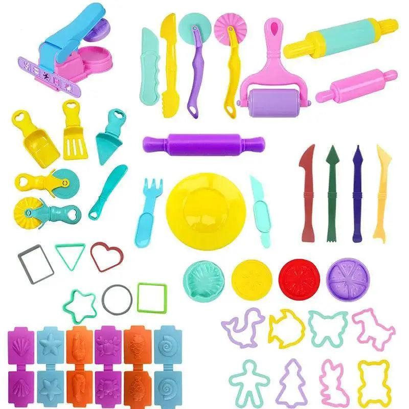  Educational Children's Plasticine Modeling Clay Tool Kit - Creative  -  ToylandEU™
