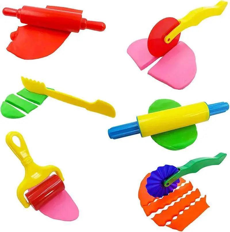  Educational Children's Plasticine Modeling Clay Tool Kit - Creative  -  ToylandEU™