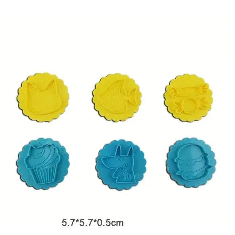  Educational Children's Plasticine Modeling Clay Tool Kit - Creative  -  ToylandEU™