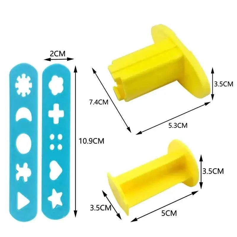  Educational Children's Plasticine Modeling Clay Tool Kit - Creative  -  ToylandEU™