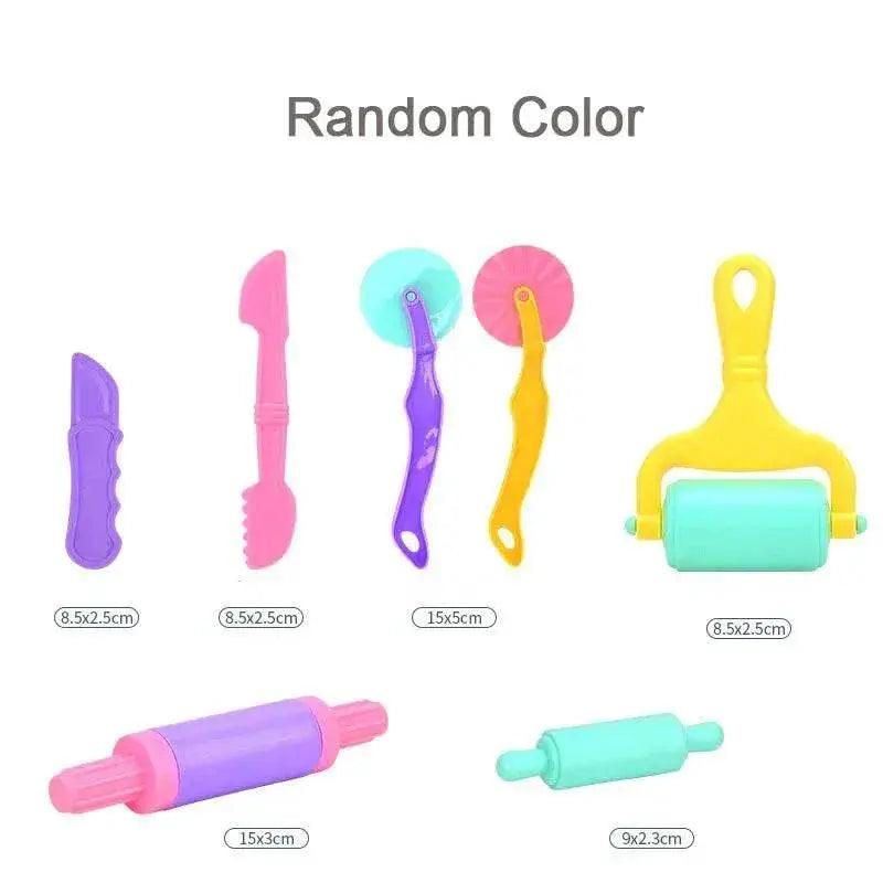  Educational Children's Plasticine Modeling Clay Tool Kit - Creative  -  ToylandEU™
