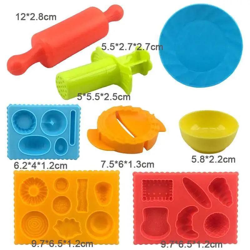  Educational Children's Plasticine Modeling Clay Tool Kit - Creative  -  ToylandEU™