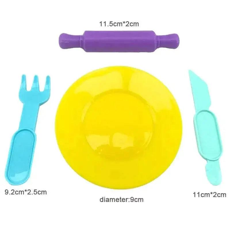  Educational Children's Plasticine Modeling Clay Tool Kit - Creative  -  ToylandEU™