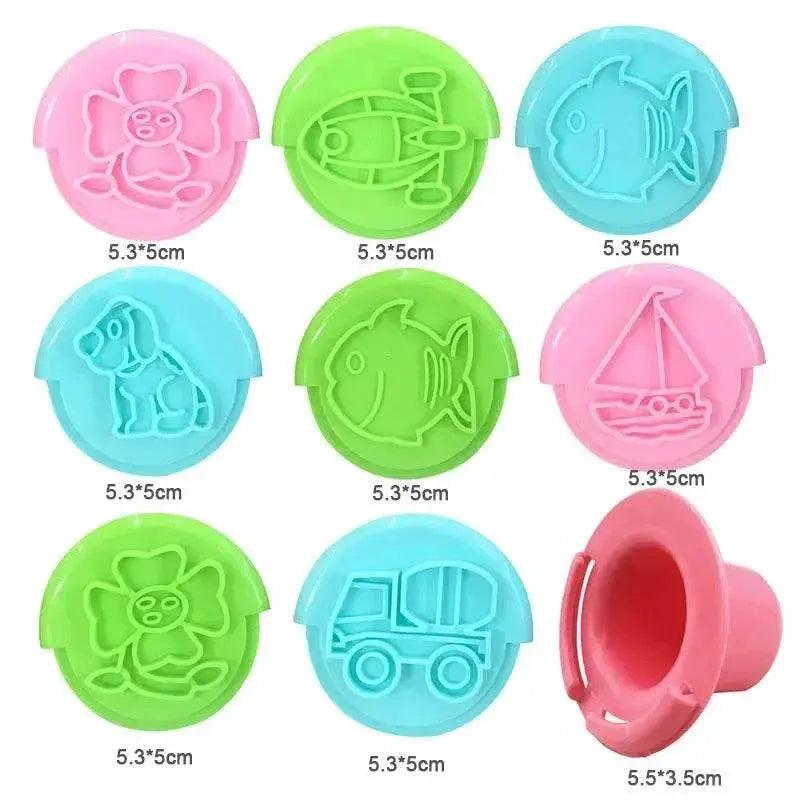  Educational Children's Plasticine Modeling Clay Tool Kit - Creative  -  ToylandEU™