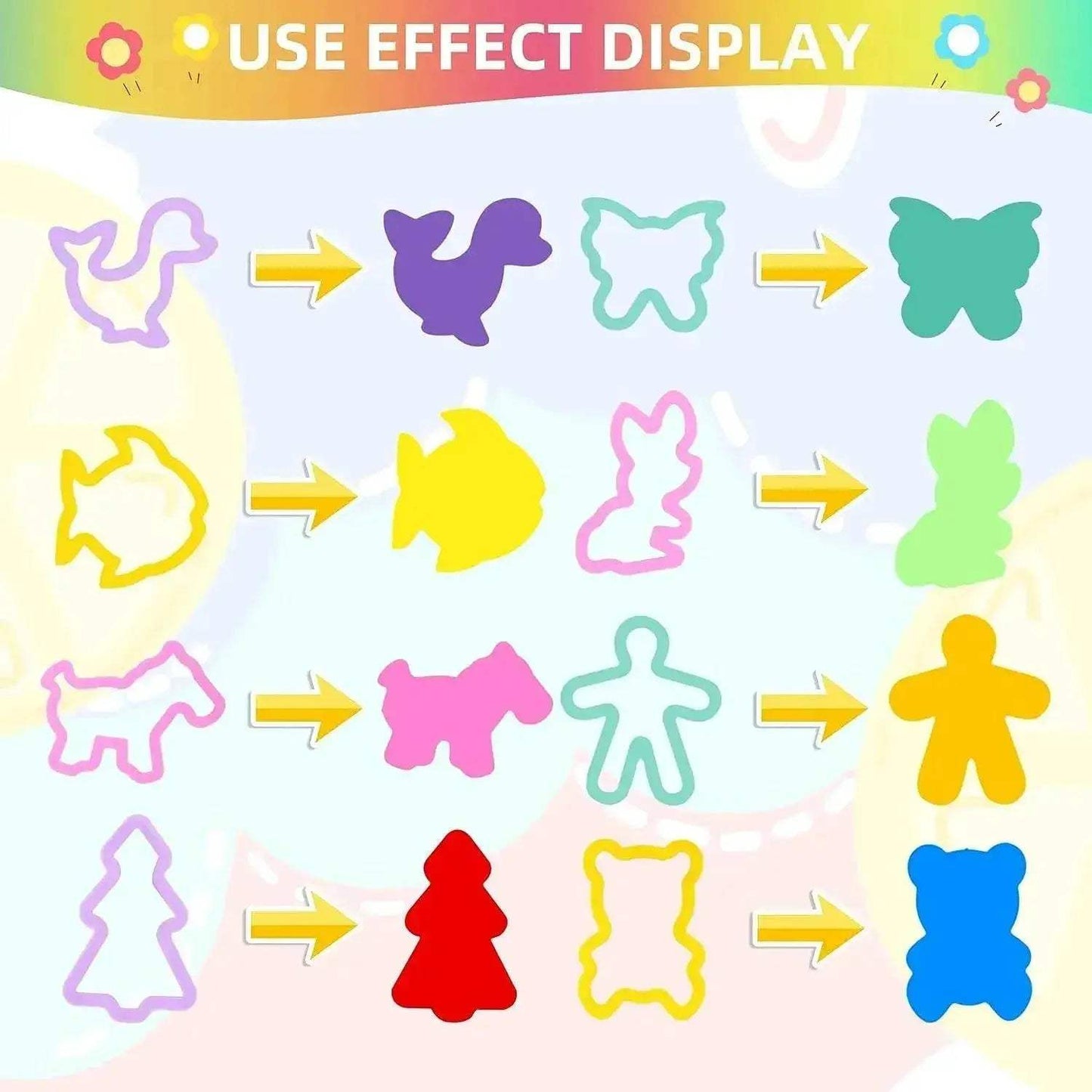  Educational Children's Plasticine Modeling Clay Tool Kit - Creative  -  ToylandEU™