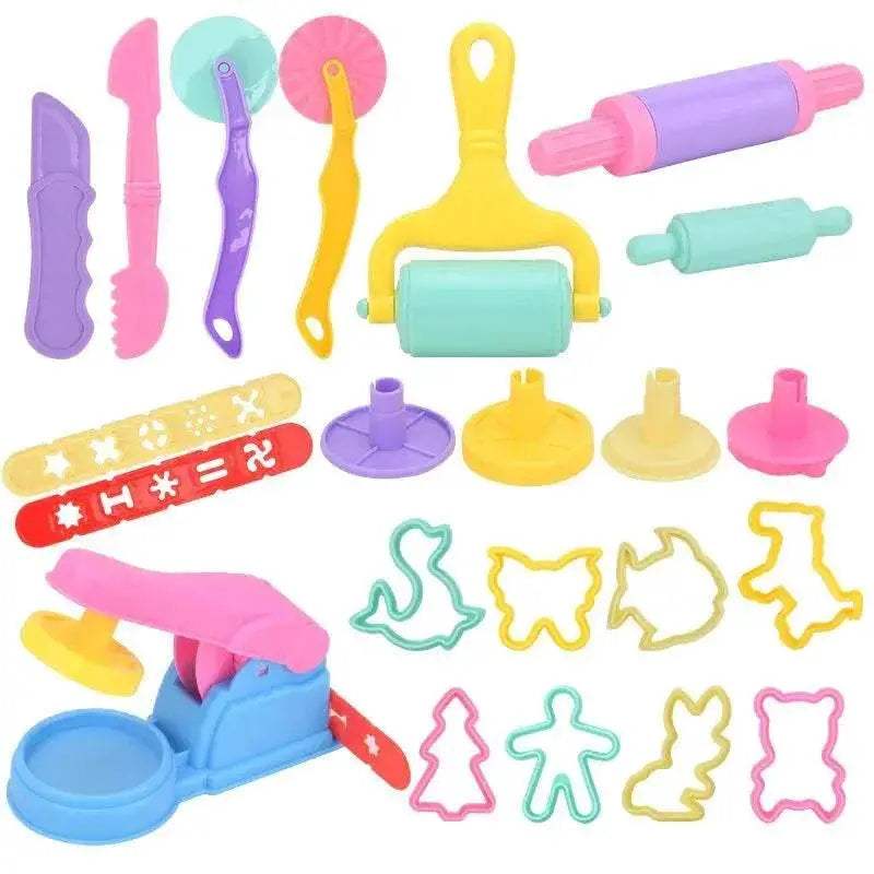  Educational Children's Plasticine Modeling Clay Tool Kit - Creative  -  ToylandEU™