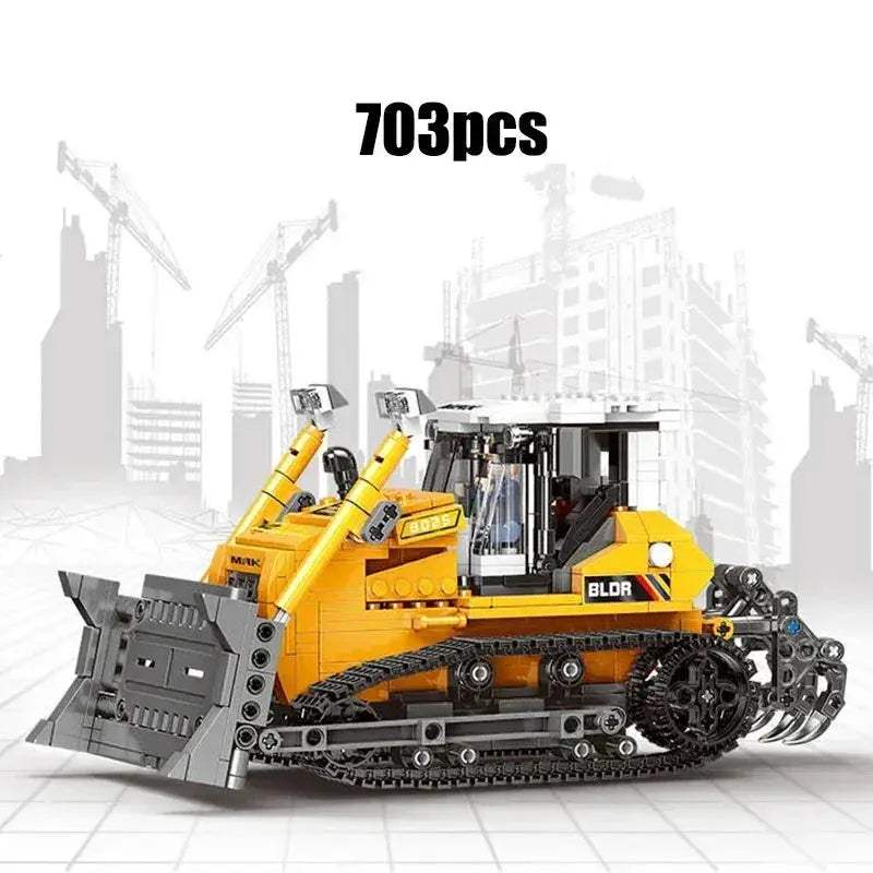  Educational City Construction Blocks Durable Crane Toy -  ToylandEU™