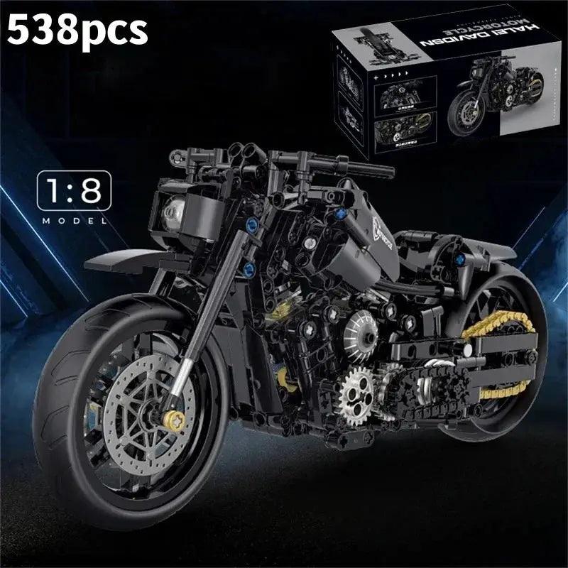  Educational Construction Bricks Motorcycle Model Kit -  ToylandEU™