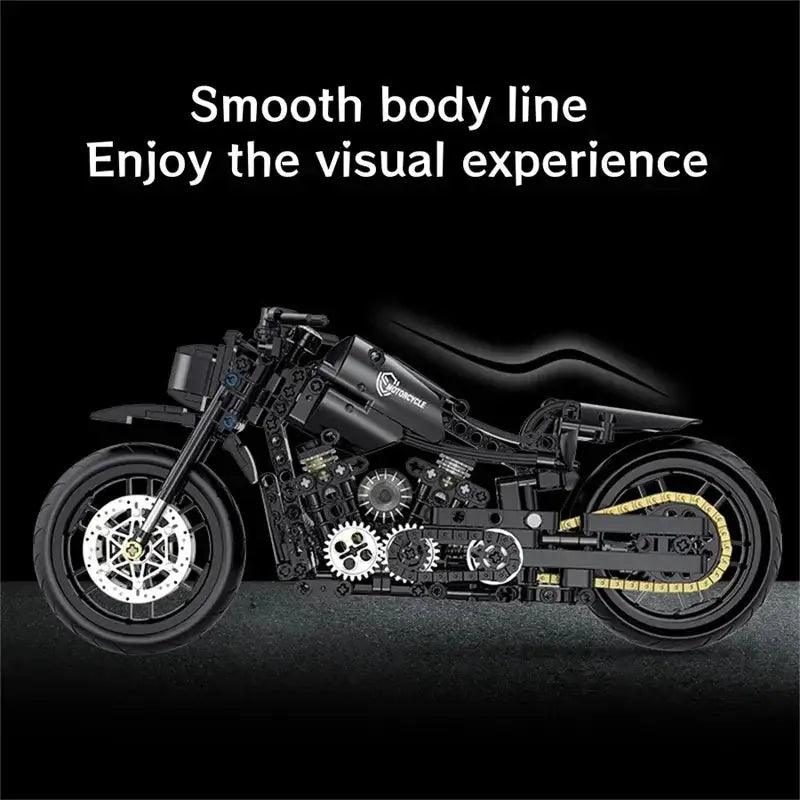 Educational Construction Bricks Motorcycle Model Kit -  ToylandEU™