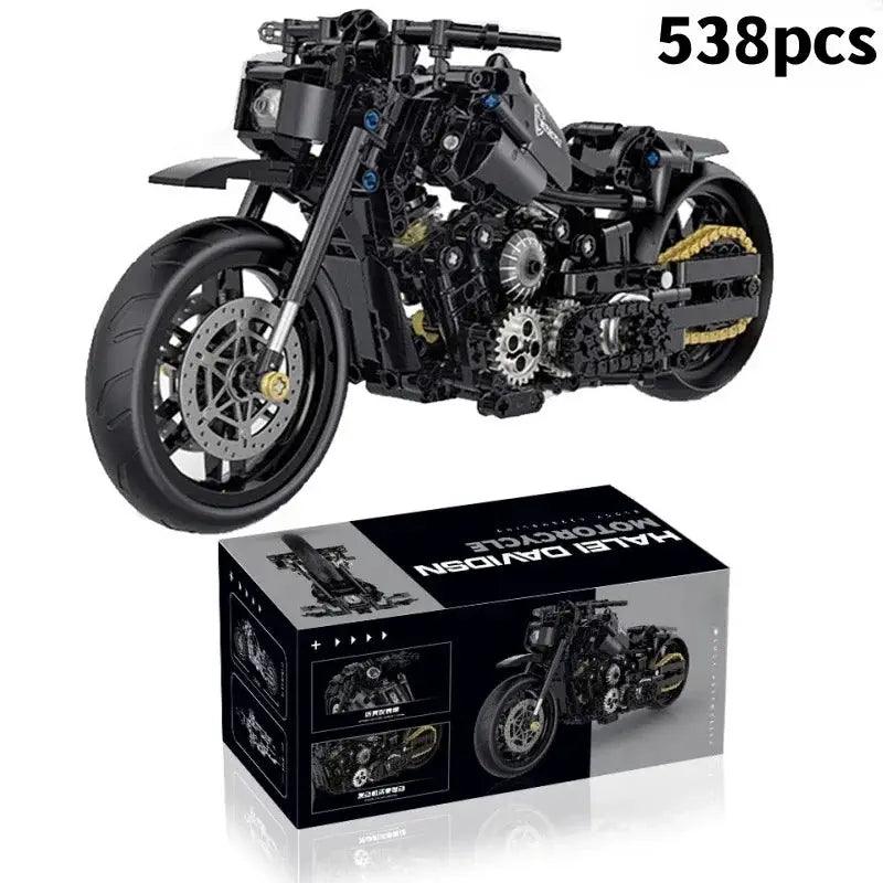  Educational Construction Bricks Motorcycle Model Kit -  ToylandEU™