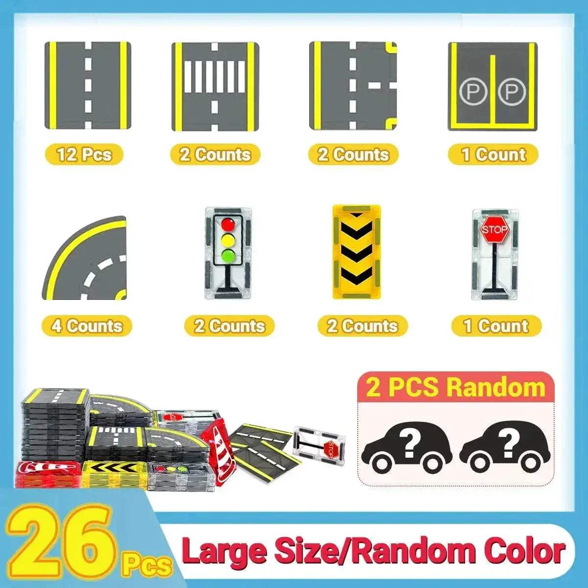 Educational Construction Toys Magnetic Crane For Kids 3 6 - ToylandEU