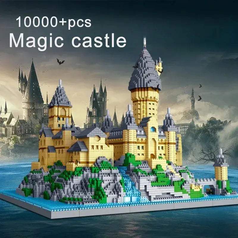 Educational DIY Castle Building Blocks for Kids and Adults - ToylandEU